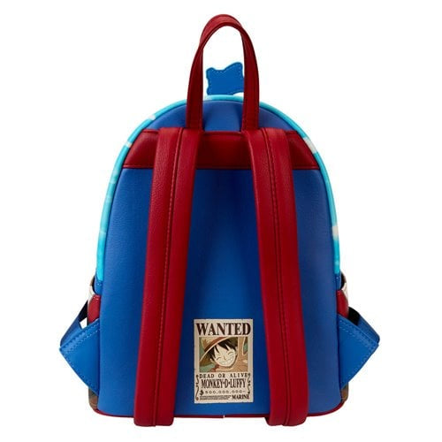 Loungefly One Piece Straw Hat Pirates Mini Backpack Loungefly One Piece 25th Anniversary Straw Hat Pirates Mini  main image 3