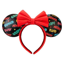 Load image into Gallery viewer, Loungefly - Mickey and Friends Classic Mini-Backpack and Ear Headband Set