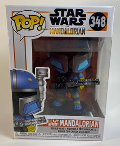 Funko Pop! - Star Wars The Mandalorian - Heavy Infantry Mandalorian (#348)