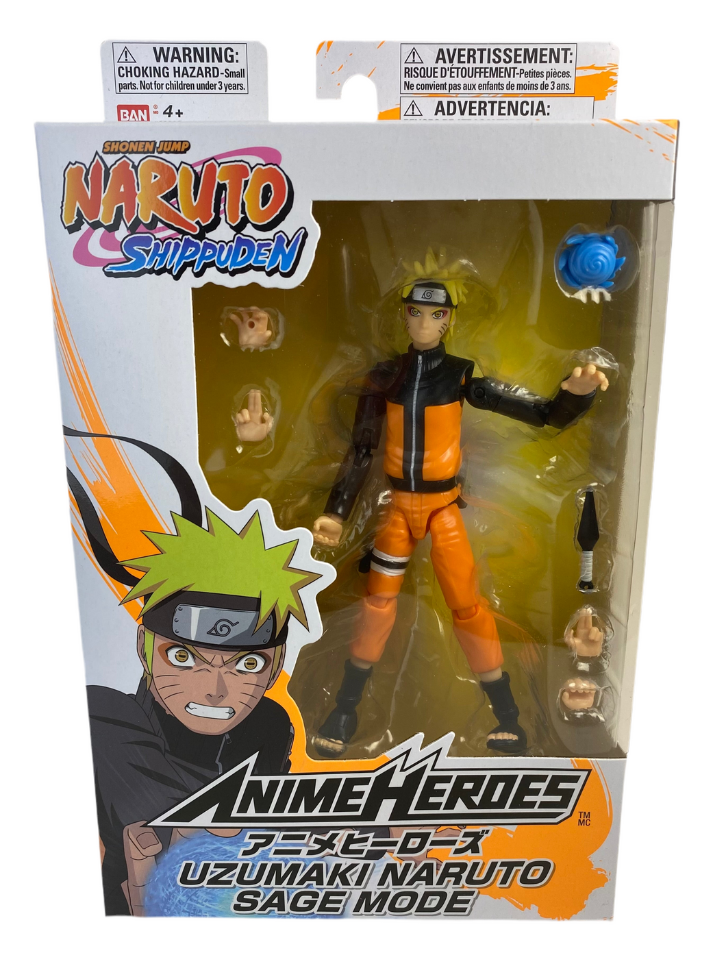 Anime Héroes - Naruto Shippuden - Uzumaki Naruto Sage Mode