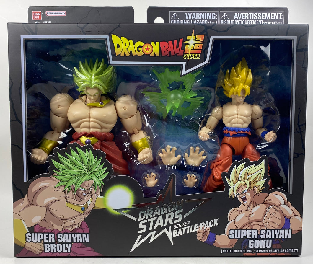 Dragon Ball Super - Dragon Stars - SS Goku (BDV) vs SS Broly 2 pack