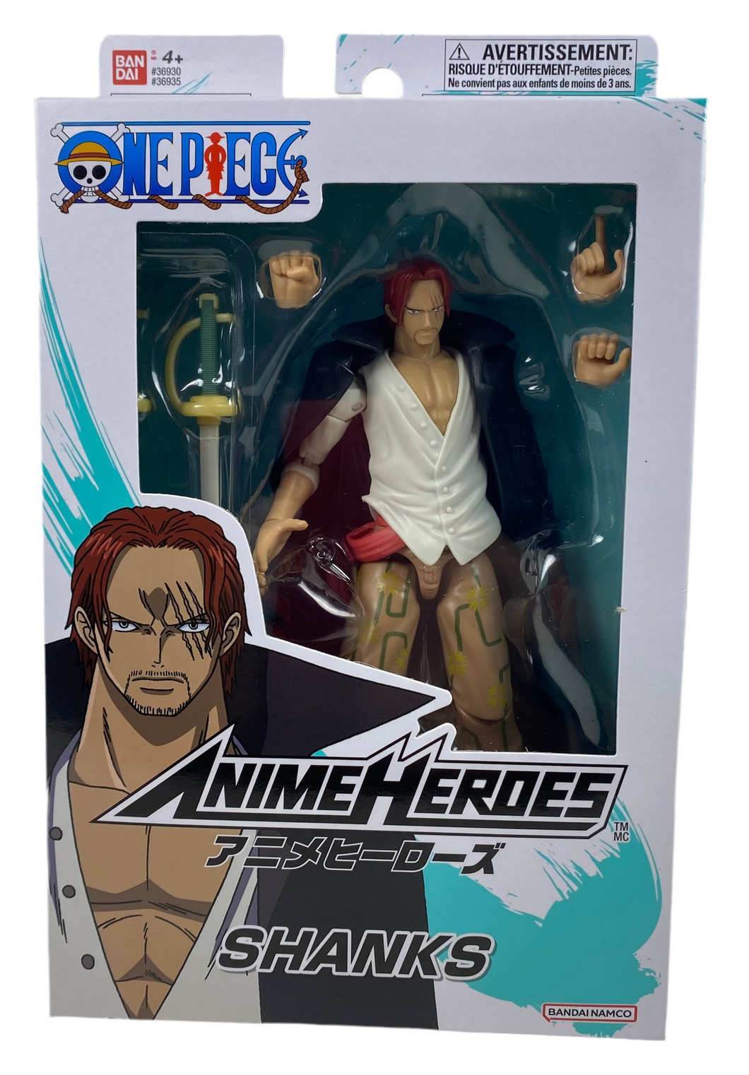 Anime Héroes - One Piece - Shanks