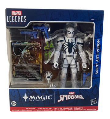Marvel Legends x Magic the Gathering - Agent Anti-Venom and Card
