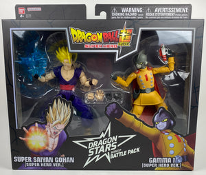 Dragon Ball Super - Dragon Stars - Super Saiyan Gohan vs Gamma 1 (2-Pack) Battle Pack