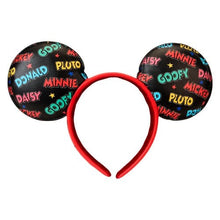 Load image into Gallery viewer, Loungefly - Mickey and Friends Classic Mini-Backpack and Ear Headband Set