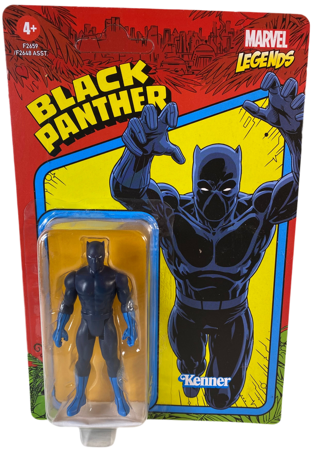 Marvel Legends Retro Black Panther 3 3/4 Inch Action Figure