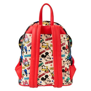 Loungefly - Mickey and Friends Classic Mini-Backpack and Ear Headband Set