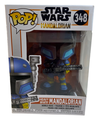 Funko Pop! - Star Wars The Mandalorian - Heavy Infantry Mandalorian (#348)