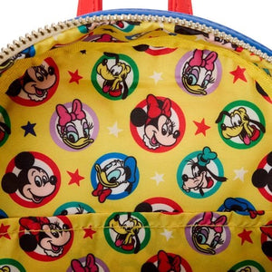 Loungefly - Mickey and Friends Classic Mini-Backpack and Ear Headband Set