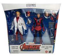 Load image into Gallery viewer, Marvel Legends - Avengers - Hank Pym (Giant-Man) and Janet Van Dyne (Wasp)