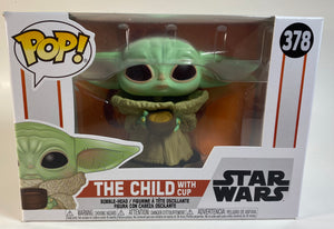 Funko Pop! Star Wars The Mandalorian - The Child with Cup (#378)