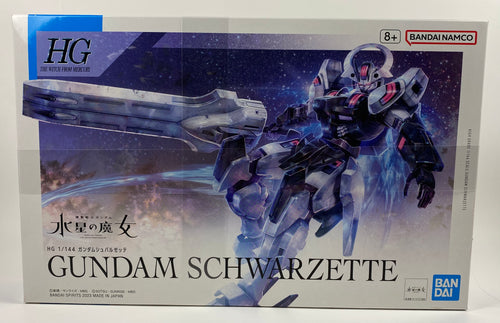 Mobile Suit Gundam: The Witch from Mercury Gundam Shwarzette HG 1:144 Scale Model Kit
