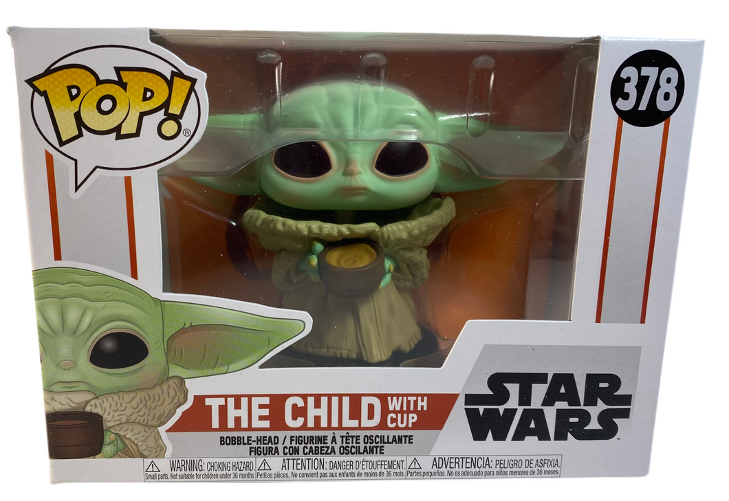 Funko Pop! Star Wars The Mandalorian - The Child with Cup (#378)