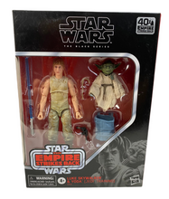 Load image into Gallery viewer, Star Wars The Black Series - Luke Skywalker &amp; Yoda (Jedi Training)