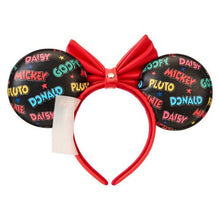 Load image into Gallery viewer, Loungefly - Mickey and Friends Classic Mini-Backpack and Ear Headband Set