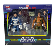 Load image into Gallery viewer, Marvel Legends - Gamerverse - Punisher &amp; Nick Fury