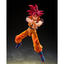 Load image into Gallery viewer, S.H.Figuarts - Dragon Ball Super Saiyan God Son Goku God Aura