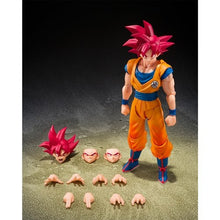 Load image into Gallery viewer, S.H.Figuarts - Dragon Ball Super Saiyan God Son Goku God Aura