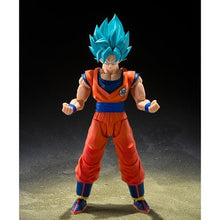 Load image into Gallery viewer, S.H.Figuarts - Dragon Ball Super Saiyan God Super Saiyan Son Goku Blue Power Transcending Limits
