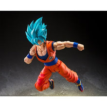 Load image into Gallery viewer, S.H.Figuarts - Dragon Ball Super Saiyan God Super Saiyan Son Goku Blue Power Transcending Limits
