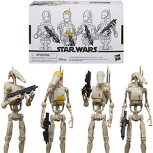 Load image into Gallery viewer, Star Wars - The Vintage Collection - Battle Droid Action Figure 4 Pack