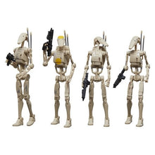 Load image into Gallery viewer, Star Wars - The Vintage Collection - Battle Droid Action Figure 4 Pack