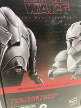 Load image into Gallery viewer, Star Wars - The Black Series - Phase 1 Clone Trooper &amp; Super Battle Droid