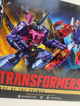 Load image into Gallery viewer, Transformers - Age of the Primes Wreck ‘n Doom Collection - Topsin vs Spinister