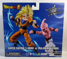 Load image into Gallery viewer, Dragon Ball Z - Dragon Stars Battle Pack - Super Saiyan 3 Goku vs Majin Buu Final Form 2-Pack