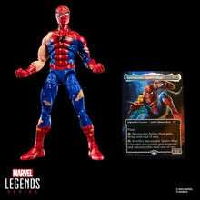 Load image into Gallery viewer, Marvel Legends x Magic the Gathering - Battle-Damaged Spiderman &amp; Card