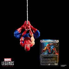 Load image into Gallery viewer, Marvel Legends x Magic the Gathering - Battle-Damaged Spiderman &amp; Card