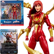 Load image into Gallery viewer, Marvel Legends x Magic the Gathering - Mary J Watson (Iron Spider) &amp; Card