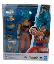 Load image into Gallery viewer, S.H.Figuarts - Dragon Ball Super Saiyan God Super Saiyan Son Goku Blue Power Transcending Limits