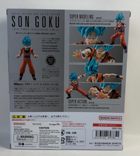Load image into Gallery viewer, S.H.Figuarts - Dragon Ball Super Saiyan God Super Saiyan Son Goku Blue Power Transcending Limits