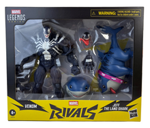 Load image into Gallery viewer, Marvel Legends - Marvel Rivals - Venom &amp; Jeff the Land Shark