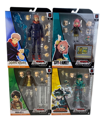 Total Anime - 6 1/2 inch Action Figures (Case of 4)