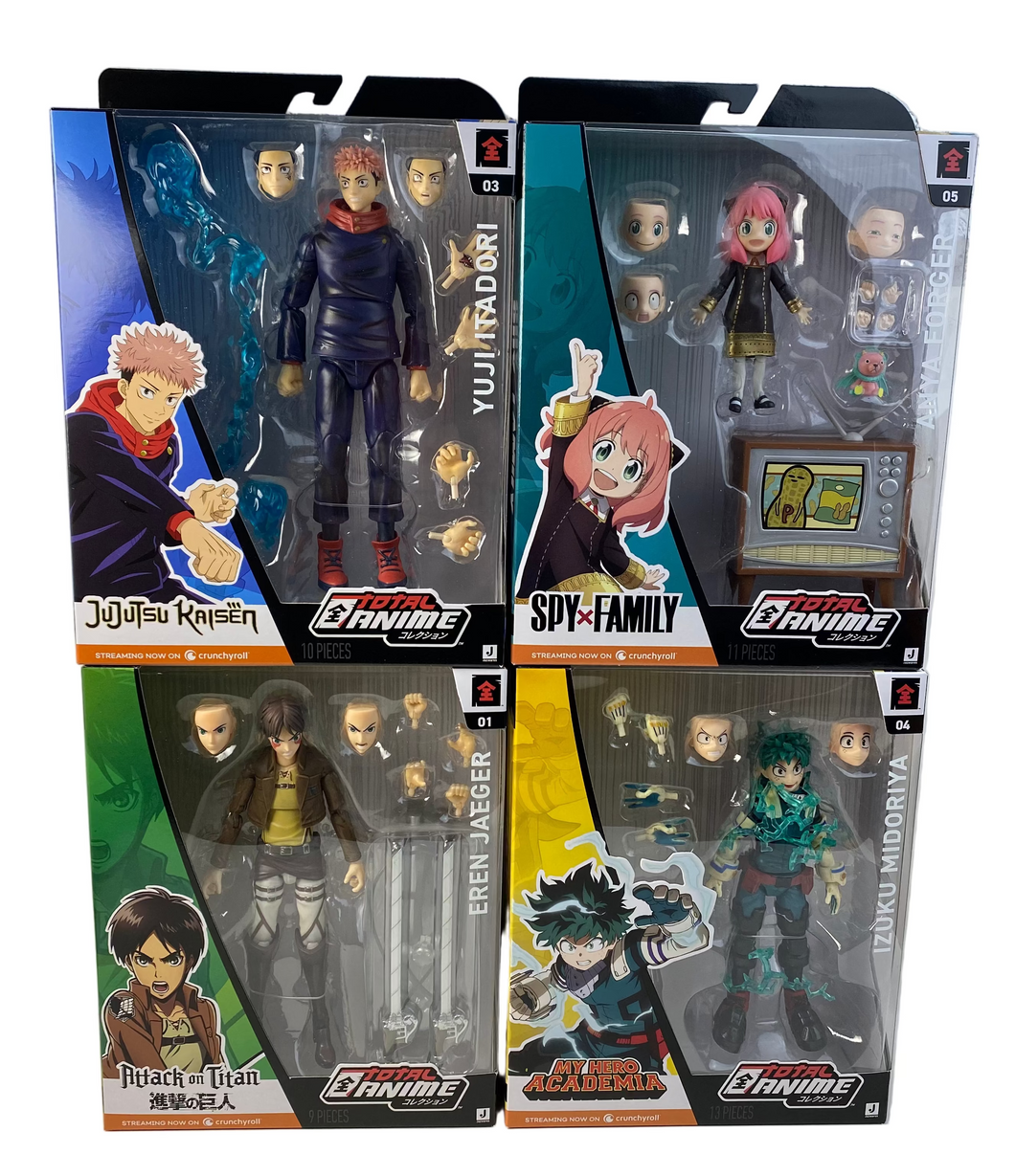 Total Anime - 6 1/2 inch Action Figures (Case of 4)