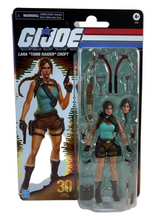 Load image into Gallery viewer, G.I. Joe Classified Series Retro Cardback Lara Croft Tomb Raider 6-Inch Action Figure