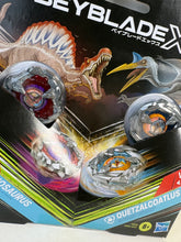 Load image into Gallery viewer, Beyblade X Jurassic World Collab Spinosaurus vs. Quetzalcoatlus Multipack Set