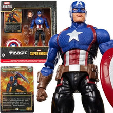 Load image into Gallery viewer, Marvel Legends - Marvel Super Heroes Magic: The Gathering - Captain America (Avengers: Twilight)